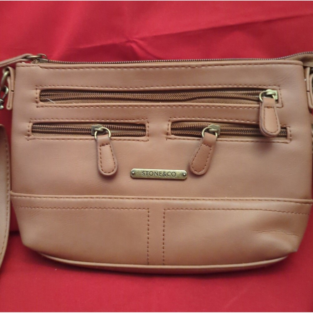 Stone Mountain Tan Crossbody Purse